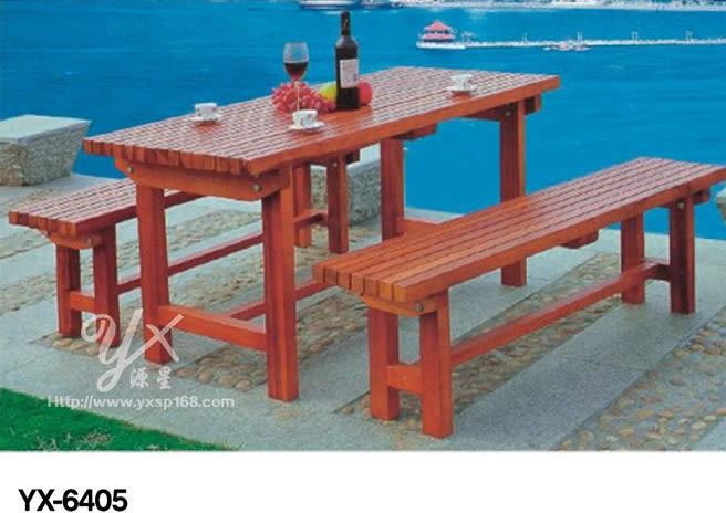 Outdoor cast aluminum table and chair series 6405
